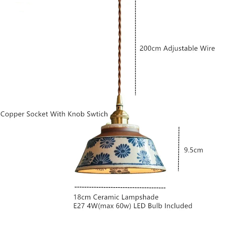 Ceramische hanglamp