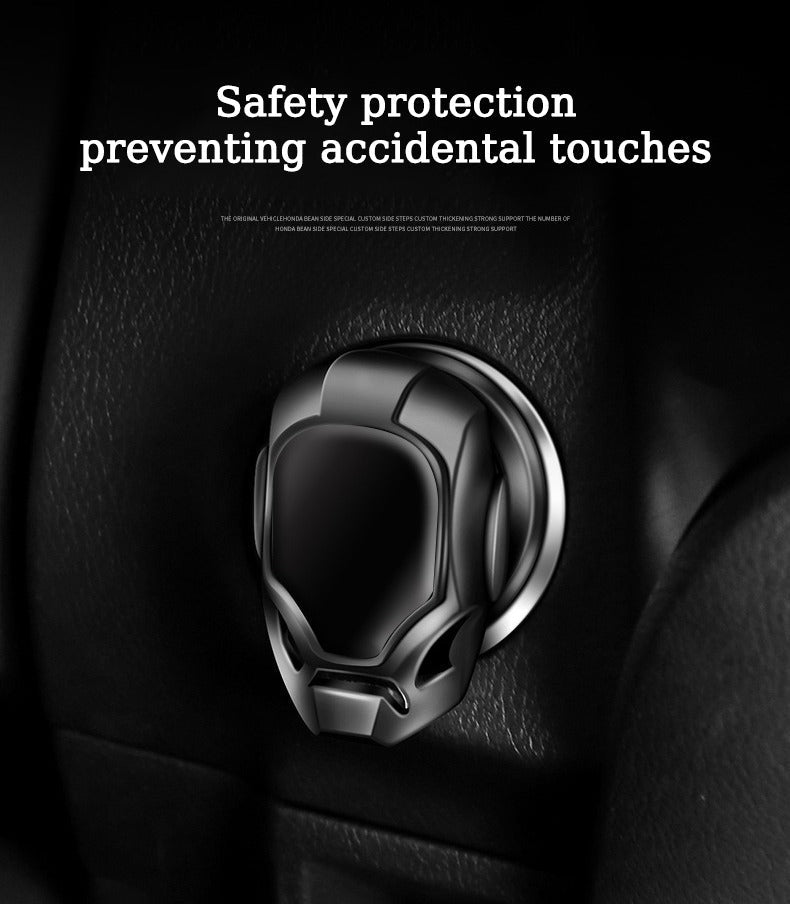 Moderne Autostart Stopknop Cover Afwerking