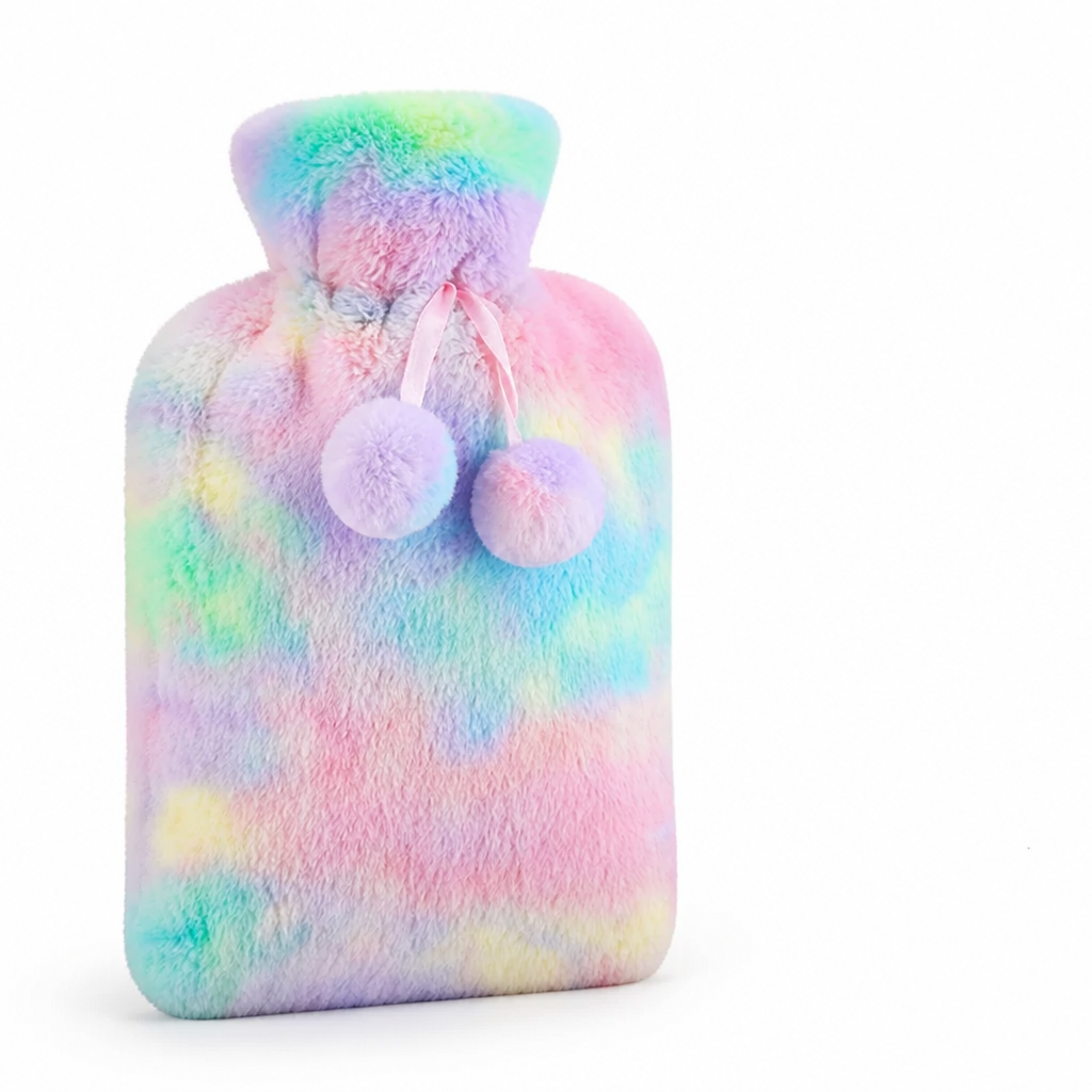 Warmwaterkruik | Zachte pluche hoes | Langdurige warmte