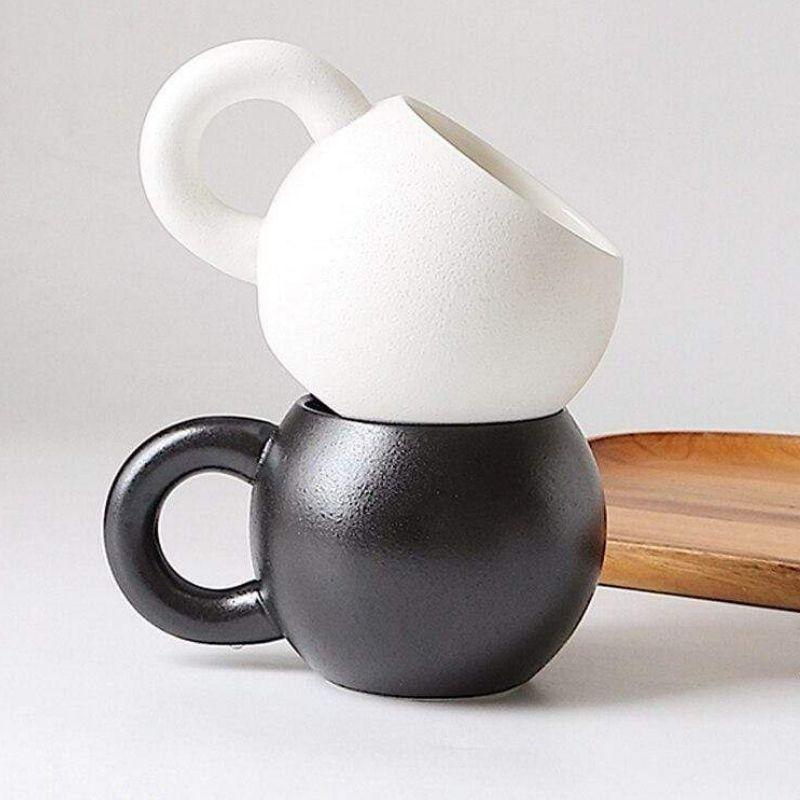 Handgemaakte Keramische Nijl Mok voor Dagelijks Koffiegenot