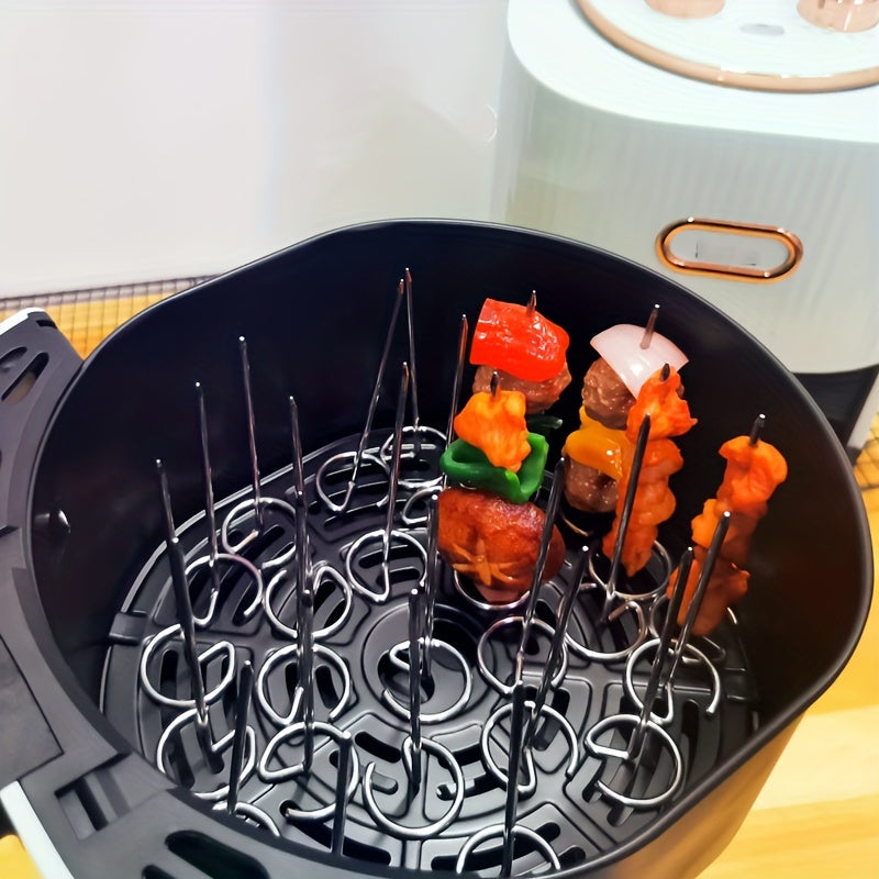 5+5 GRATIS | GrillElevate™ - De roestvrijstalen spiesen voor gelijkmatig en perfect grillen