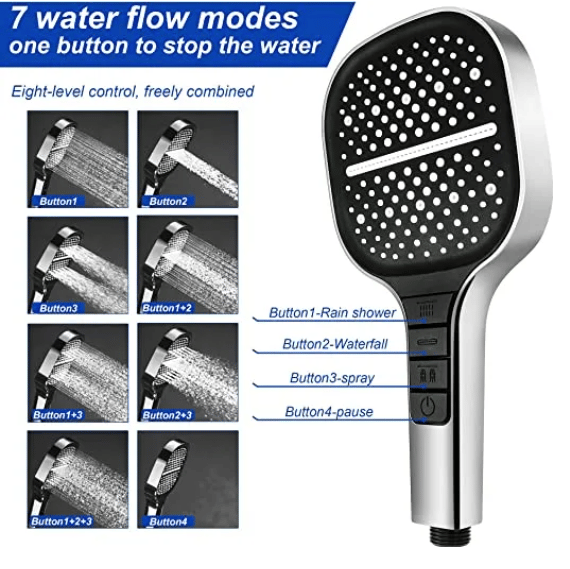 RelaxJet 8 - spagevoel met één druk op de knop, direct onder de douche!