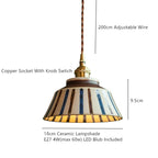 Ceramische hanglamp