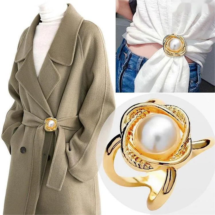 FashionButton™ - Elegante parel ring gesp [Laatste dag korting]