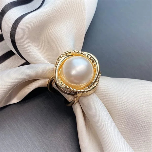 FashionButton™ - Elegante parel ring gesp [Laatste dag korting]