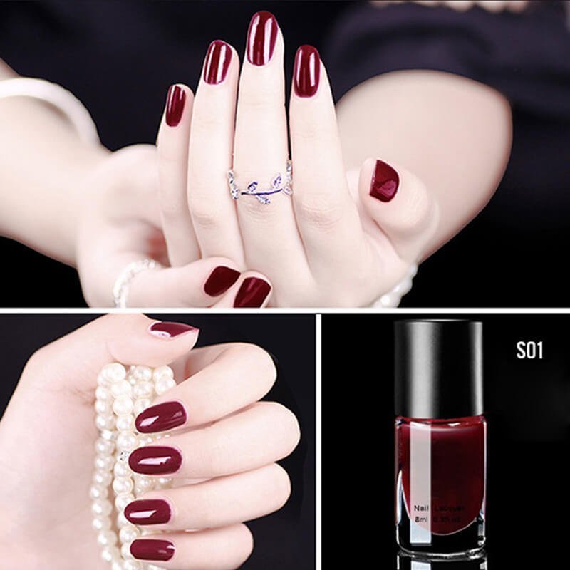 Salon-Perfect Glossy Nails Set voor Snelle Manicures