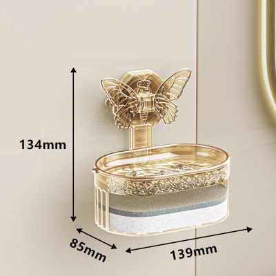 ButterFloat - Stijlvol vlinderzeepbakje voor badkamer & keuken