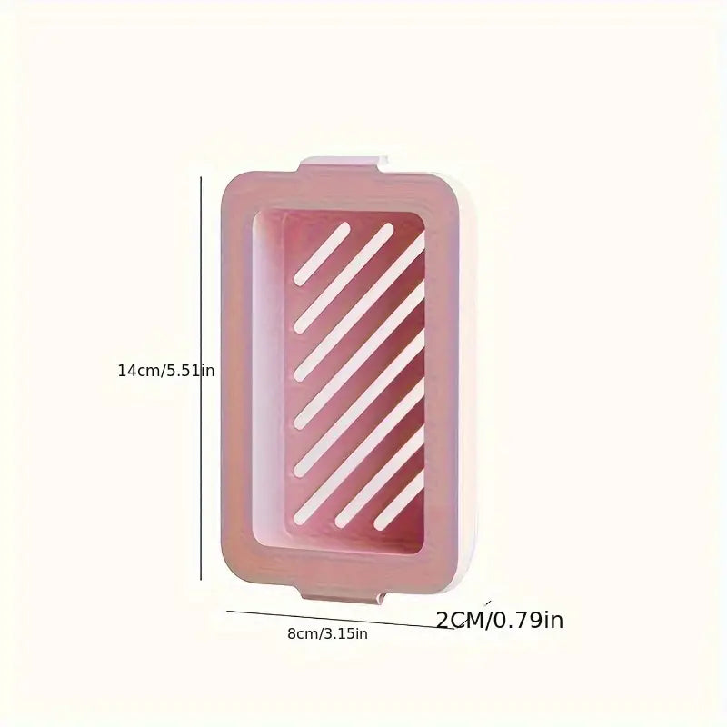 Hygiënische zeephouder en schuimnet combo voor snel drogen en zeepbesparing