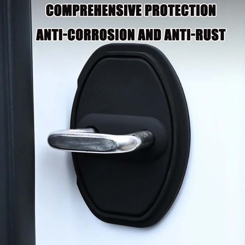 Siliconen Deurslotkappen voor Auto - Beschermende Sleutelhuls Set