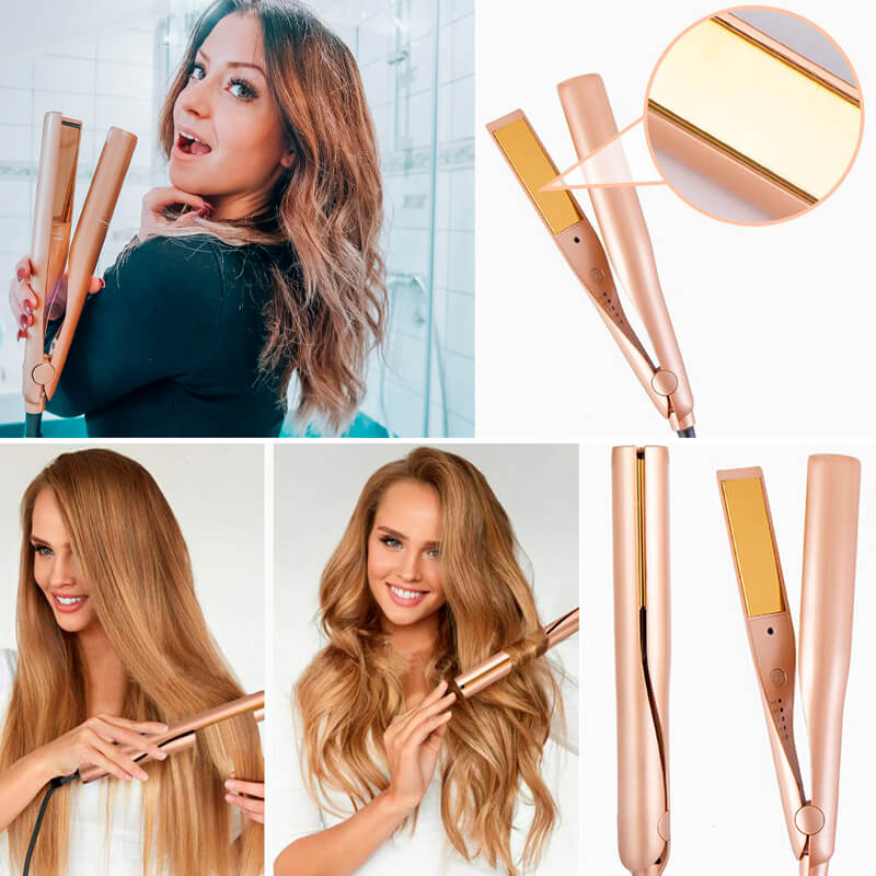 WaveLuxe Pro - Eén apparaat. Glad. Gekruld. Perfect gestyled.