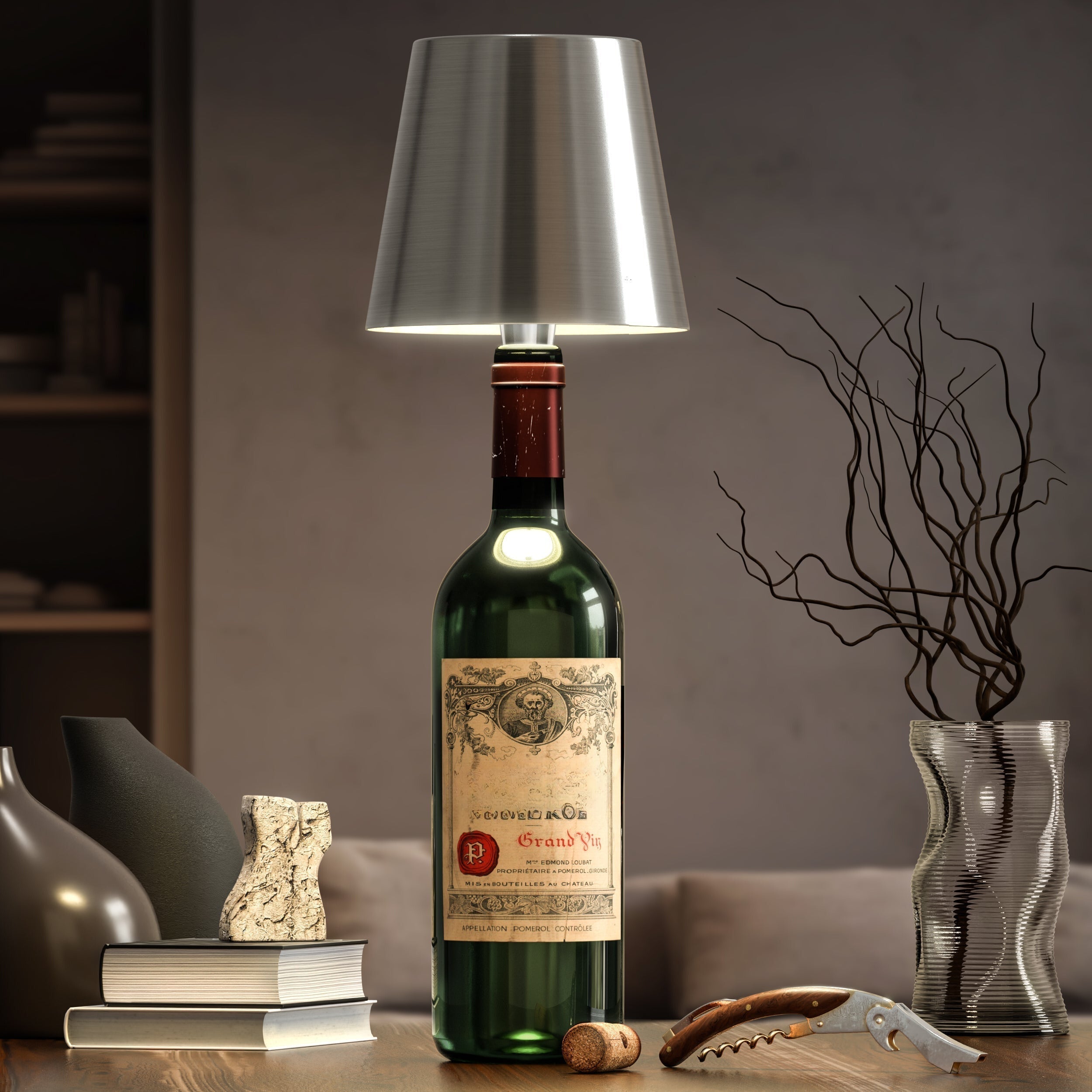 50% KORTING | BottleLamp - Draadloze flessenlamp