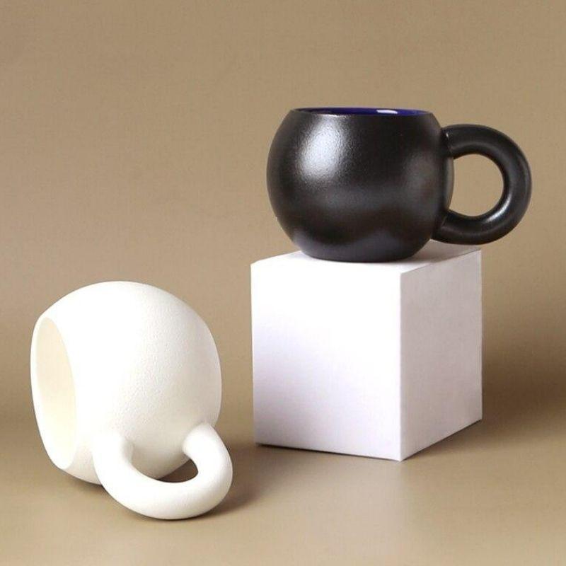 Handgemaakte Keramische Nijl Mok voor Dagelijks Koffiegenot