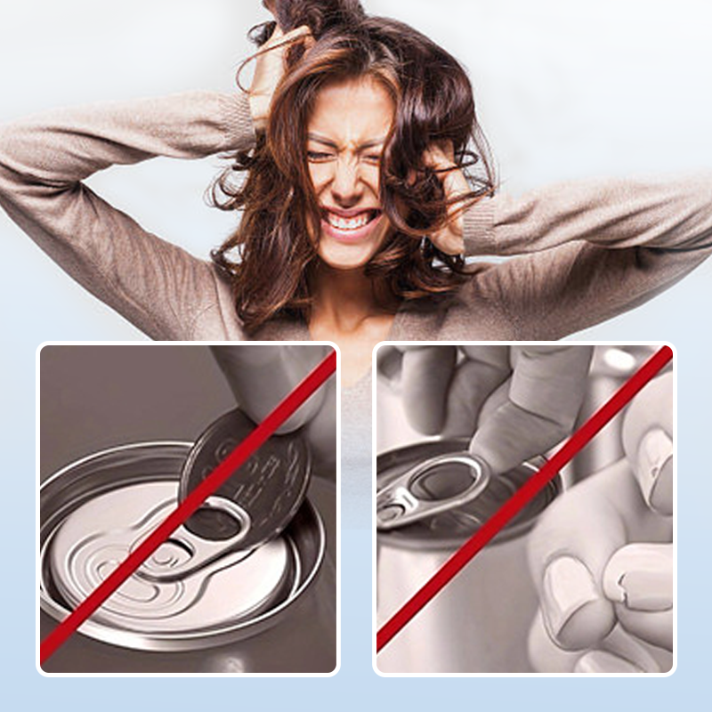 Handvrij veerbelaste blikopener voor moeiteloos koken