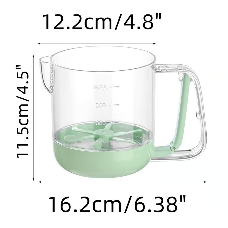 MixMaster Cup - roeren, meten, filteren in één handvat!