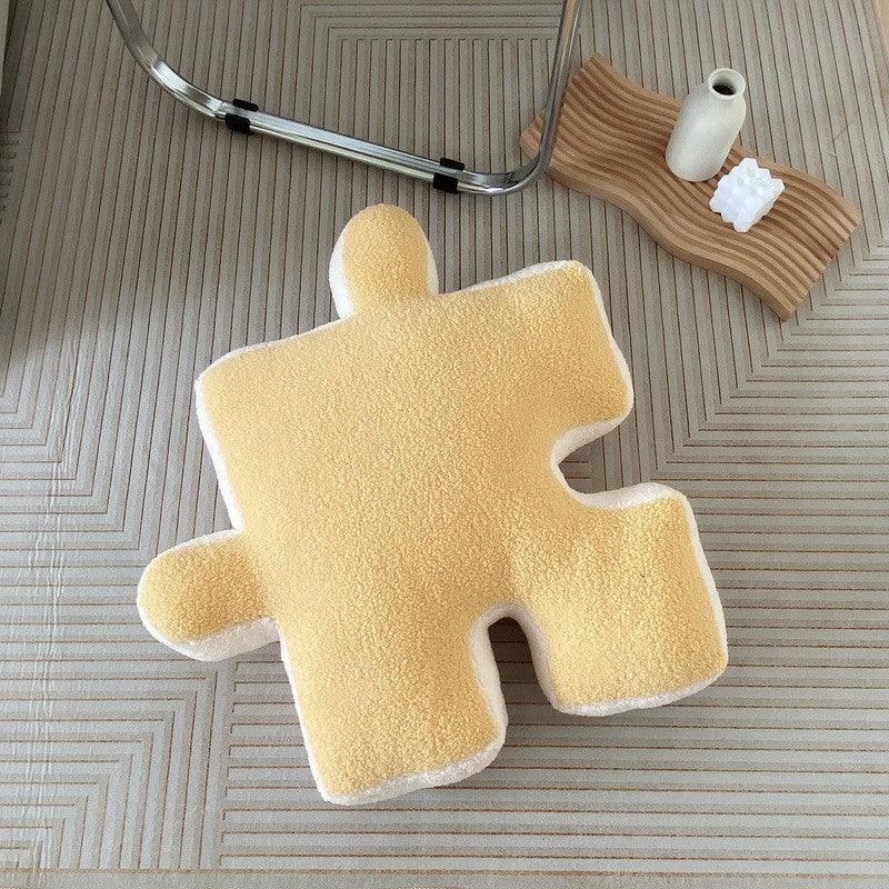 Kussen | Puzzelvorm | Zachte fleece