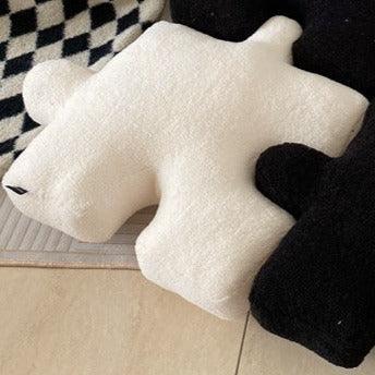 Kussen | Puzzelvorm | Zachte fleece