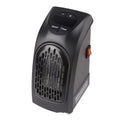 Mini-kachelventilator | Keramische verwarming | 12-uurs timer | Compact formaat