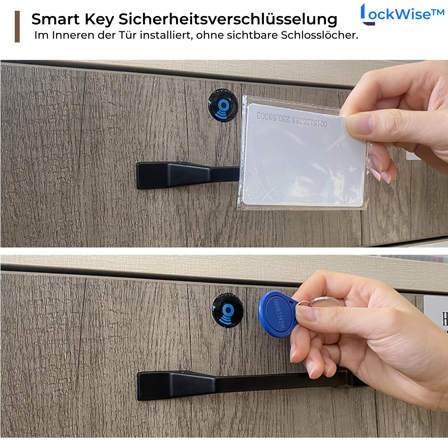 Strakke RFID-kastsleutel voor beveiligde deuren en laden