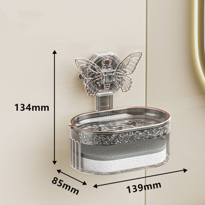 ButterFloat - Stijlvol vlinderzeepbakje voor badkamer & keuken