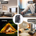 Mini-ruimteverwarmer voor comfortabele warmte in een kleine kamer
