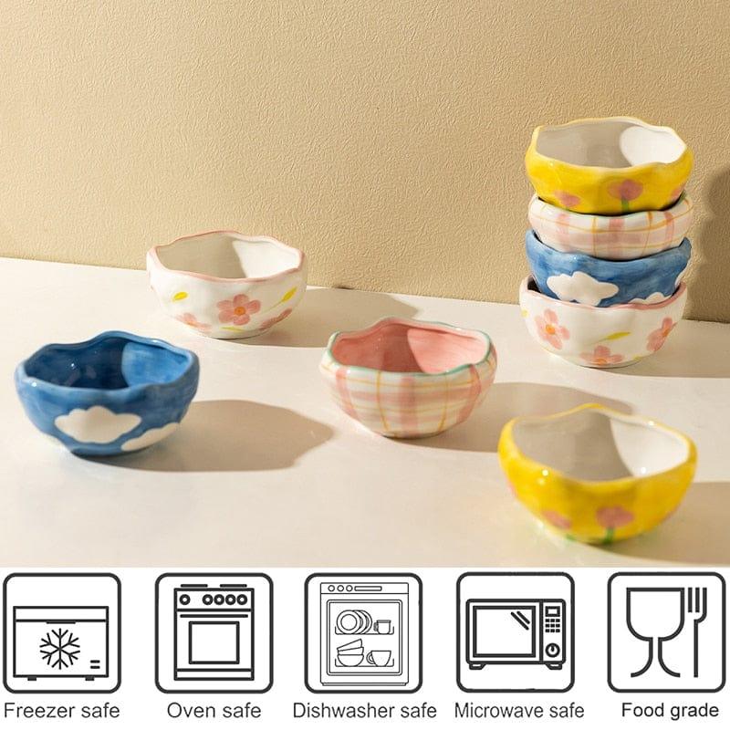 Handgemaakte keramische misosoepkom voor dagelijks gebruik