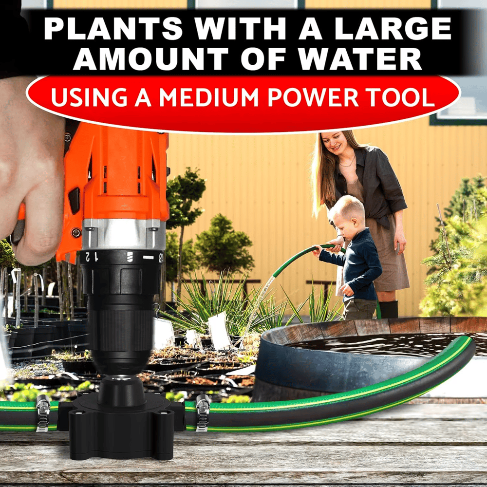 DrillPump Pro - Je boormachine wordt een mobiele pomp