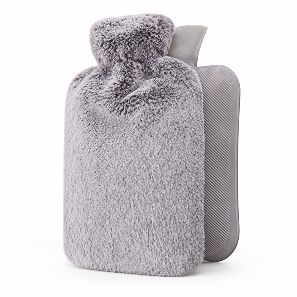 Warmwaterkruik | Zachte pluche hoes | Langdurige warmte