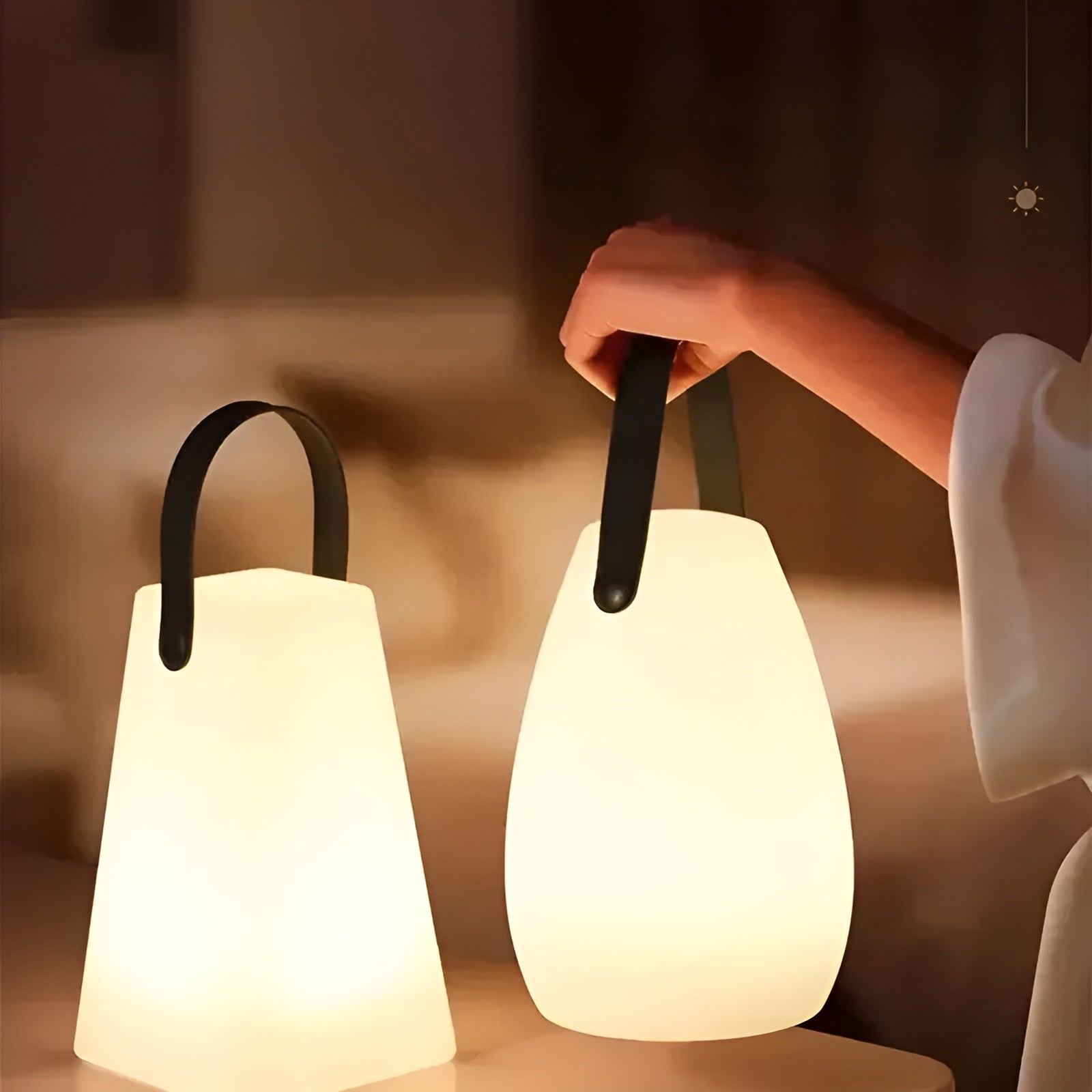 Waterdichte Draadloze LED Tafellamp voor Binnen- en Buitengebruik