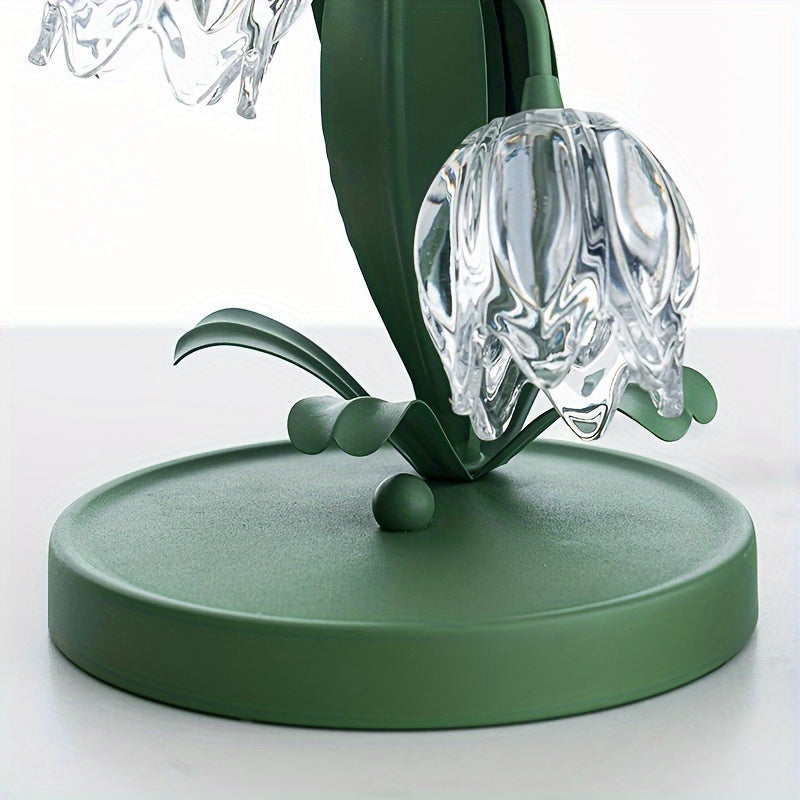 Moderne Bloemen LED Tafellamp voor Stijlvolle Woondecoratie