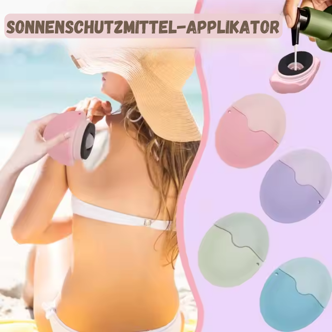Ziliconen Zonbescherming en Lotion Roller voor Gemakkelijke Huidverzorging