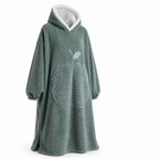 Oversized fleecehoodie | Zachte fleece | Kangoeroezak | Comfortabele pasvorm