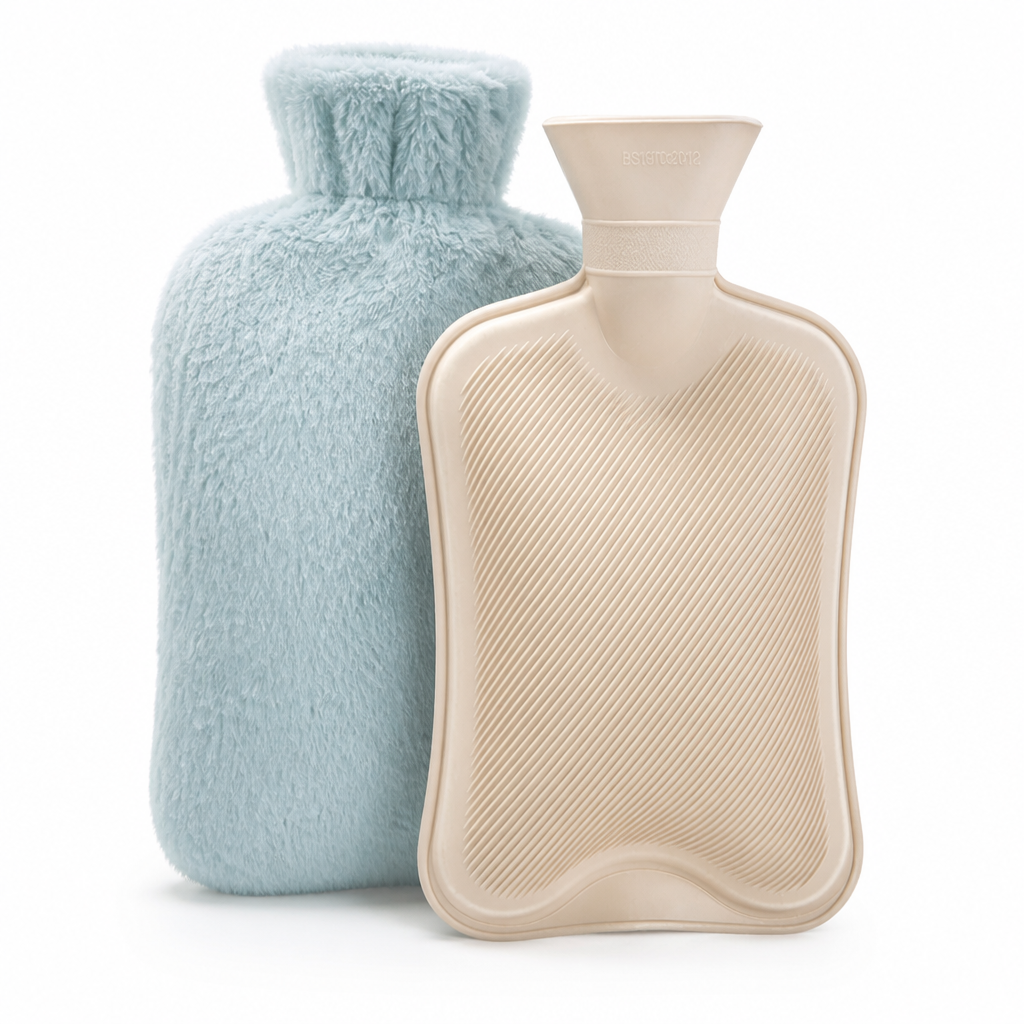 Warmwaterkruik | Zachte pluche hoes | Langdurige warmte