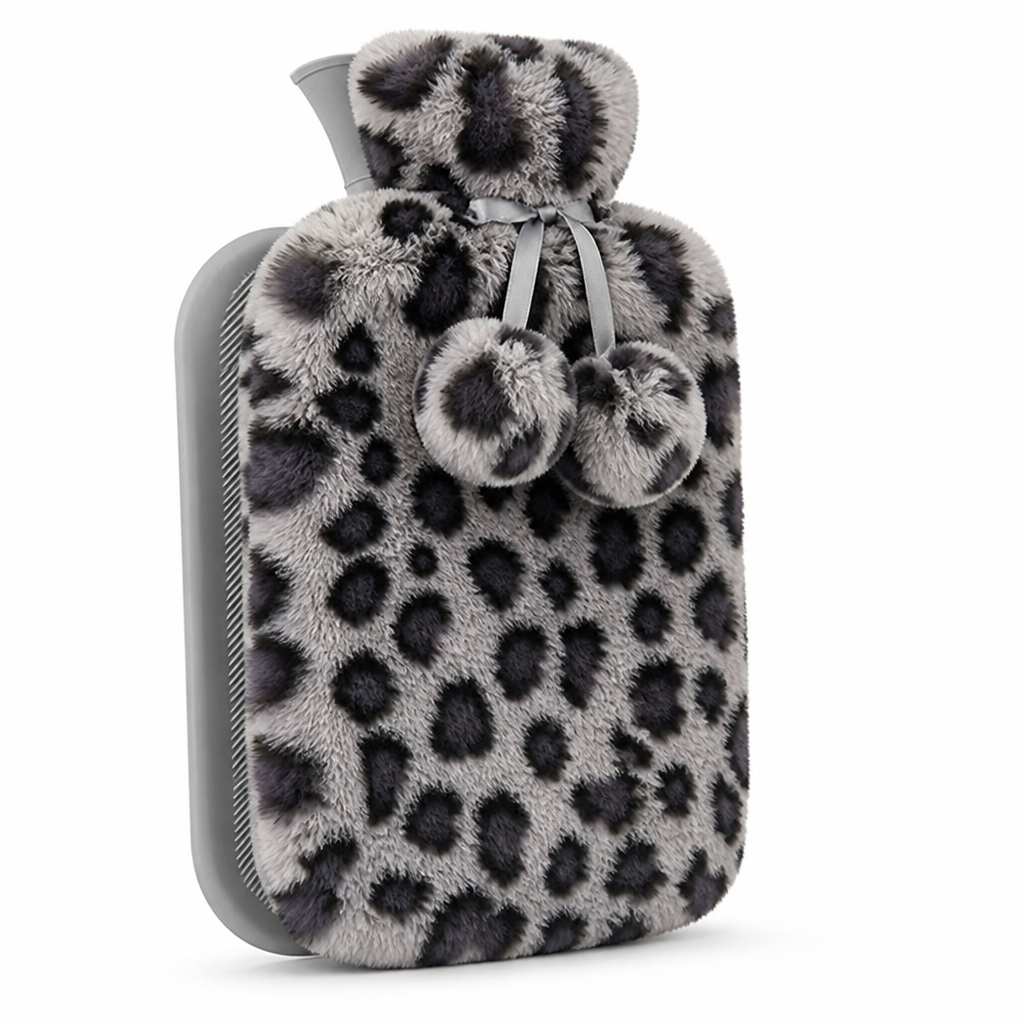 Warmwaterkruik | Zachte pluche hoes | Langdurige warmte