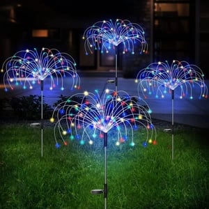 GlowBurst - vuurwerk op zonne-energie voor je tuin - helemaal zonder elektriciteit