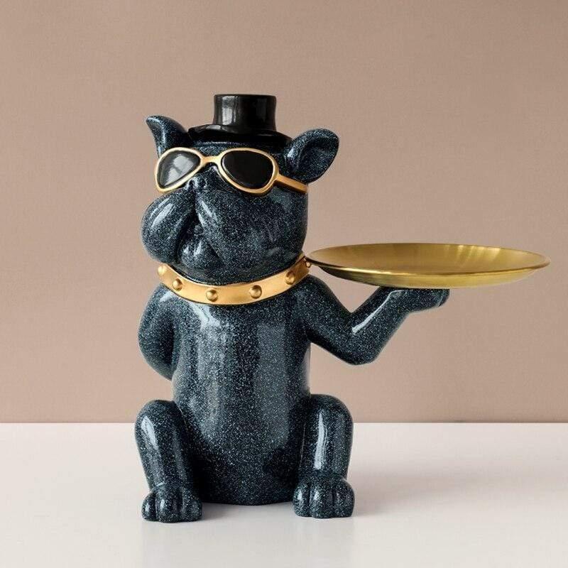 Moderne fluwelen bureau-organizer voor stijlvolle opberging