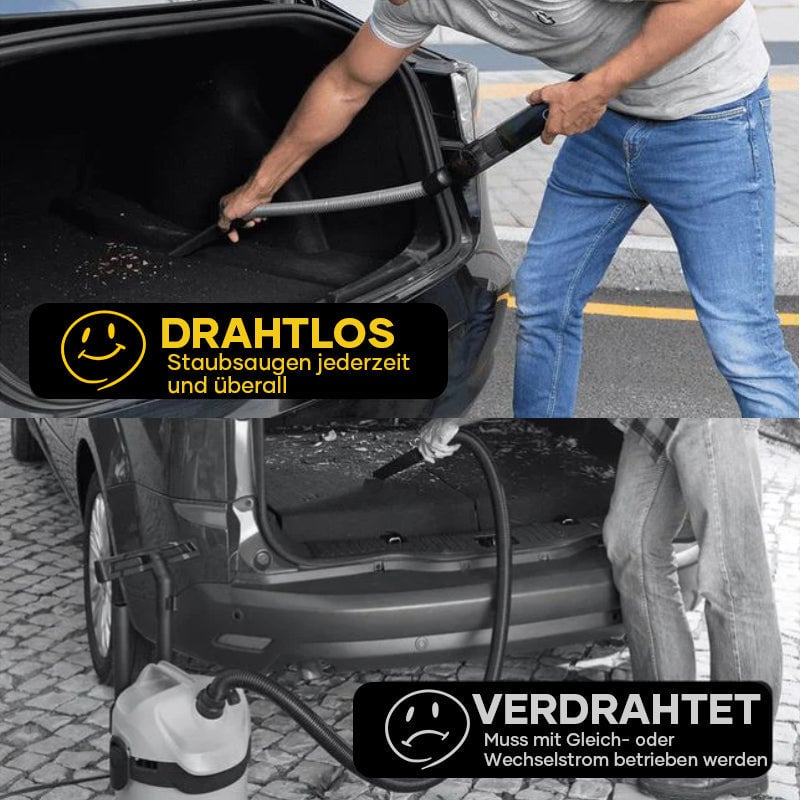 DustJet V8 - Kracht in de hand, netheid in de greep!