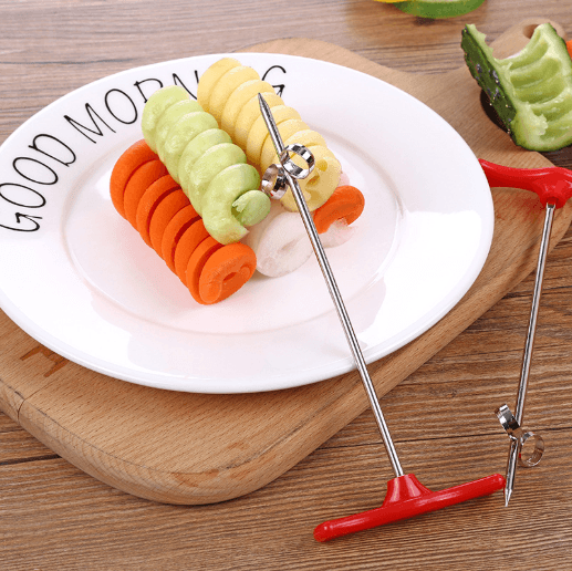 1+1 GRATIS | NutriSpiral - Groente- en fruitspiraalmes