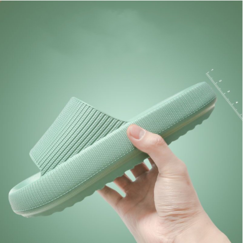 Huisslippers met open teen en comfortabele EVA-zool