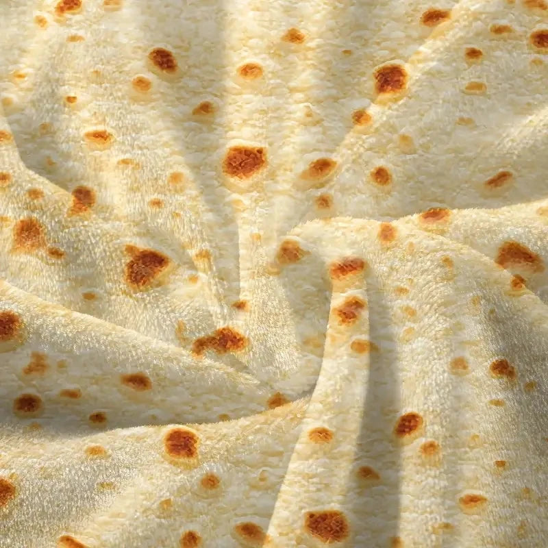 Zachte Warme Flanellen Tortilla Deken voor Gezellig Thuis en Reizen