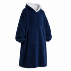 Oversized fleecehoodie | Zachte fleece | Kangoeroezak | Comfortabele pasvorm