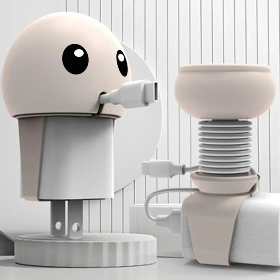 Siliconen kabelbeschermer voor oplaadkabels