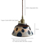 Ceramische hanglamp
