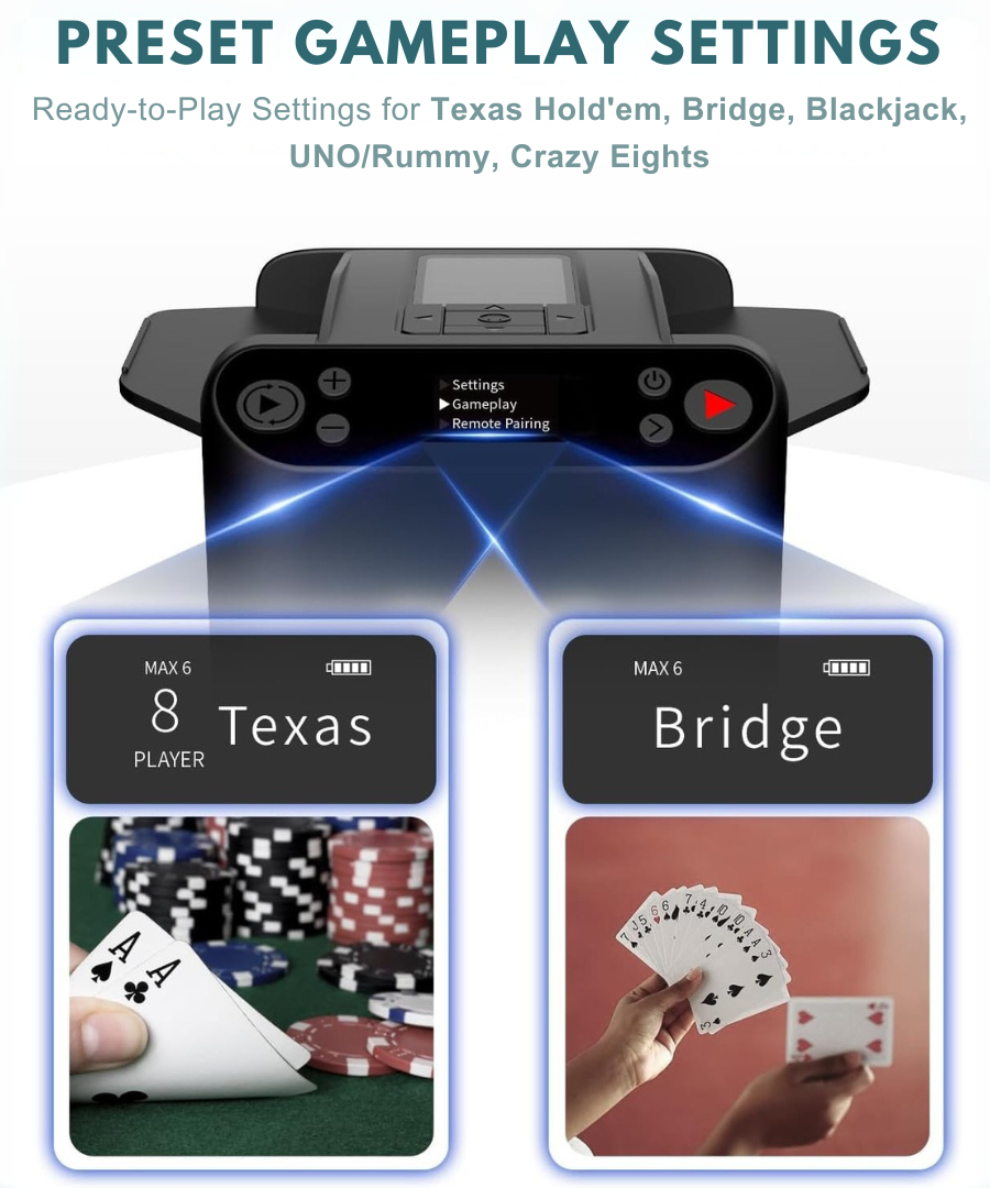 Klassieke Houten Kaartenspeeldealer Lade