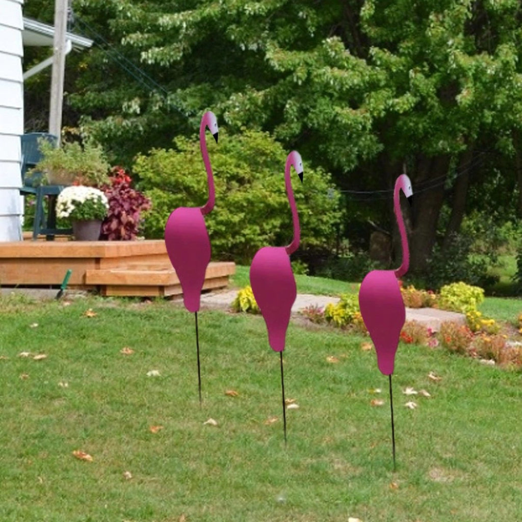 Flamingo tuindecoratie