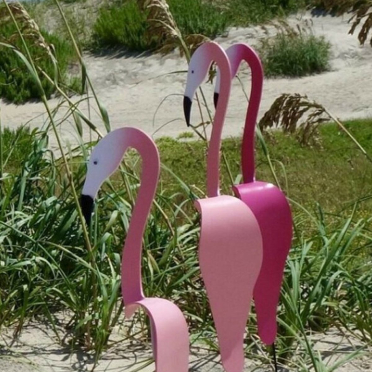 Flamingo tuindecoratie