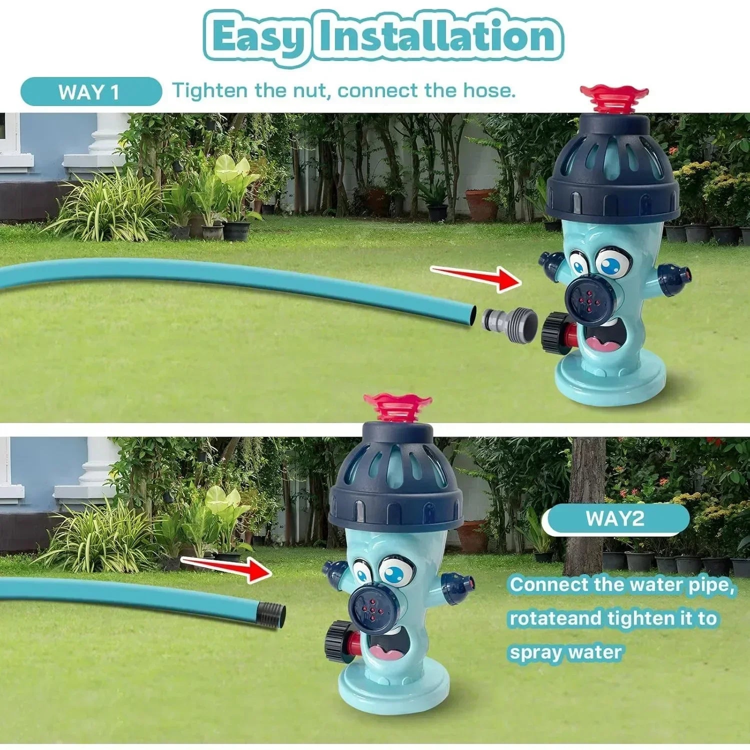 SplashSlugger - Honkbal ontmoet waterpret in de tuin