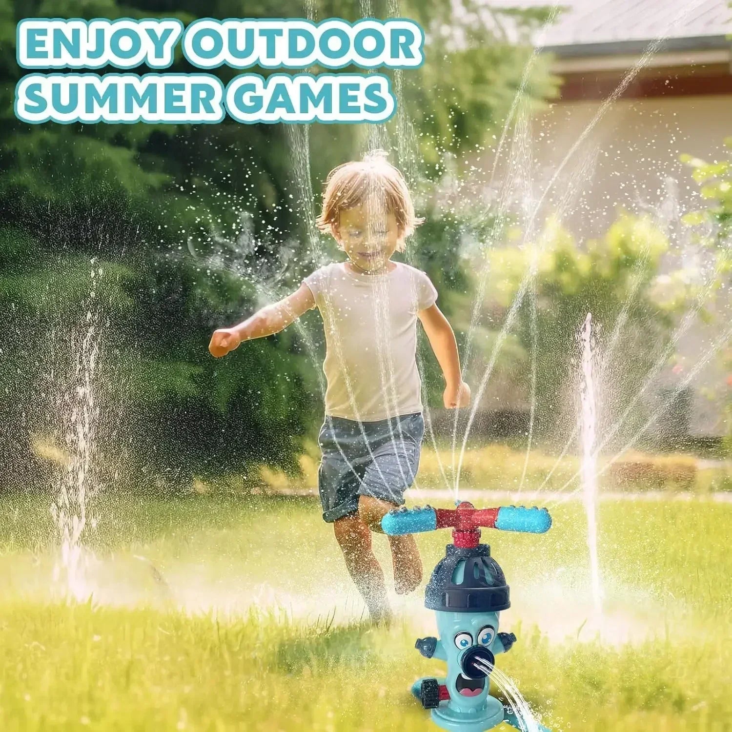 SplashSlugger - Honkbal ontmoet waterpret in de tuin