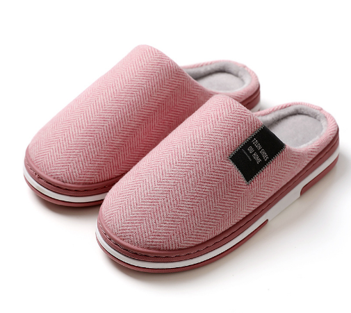 Antislip binnenslippers met warme fleece voering