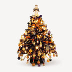 Doe-het-zelf Kerstknutselpakket | Parel Kerstboomontwerp | Inclusief Parels & Versieringen | Eenvoudige Montage