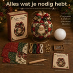 Knutselora DIY set voor handgemaakte kerstdecoratie
